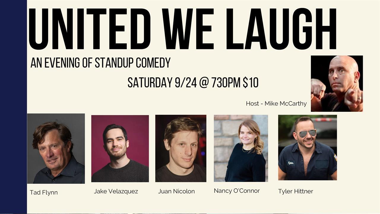 United We Laugh featuring comedians